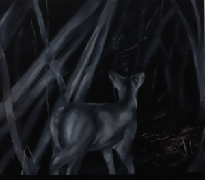 Camera #4, 8 x 10 inches, oil on panel (2024)