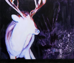 Camera #11, 8 x 10 inches, oil on panel (2024)