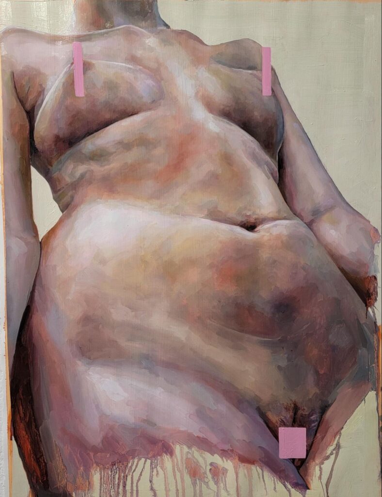 Is it Pink? 30 x 44 inches (2023)