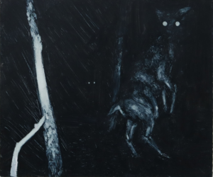 Camera #9, 8 x 10 inches, oil on panel (2024)