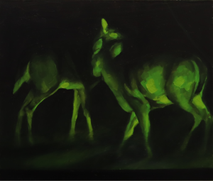 Camera #6, 8 x 10 inches, oil on panel (2024)