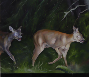 Camera #1, 8 x 10 inches, oil on panel (2024)